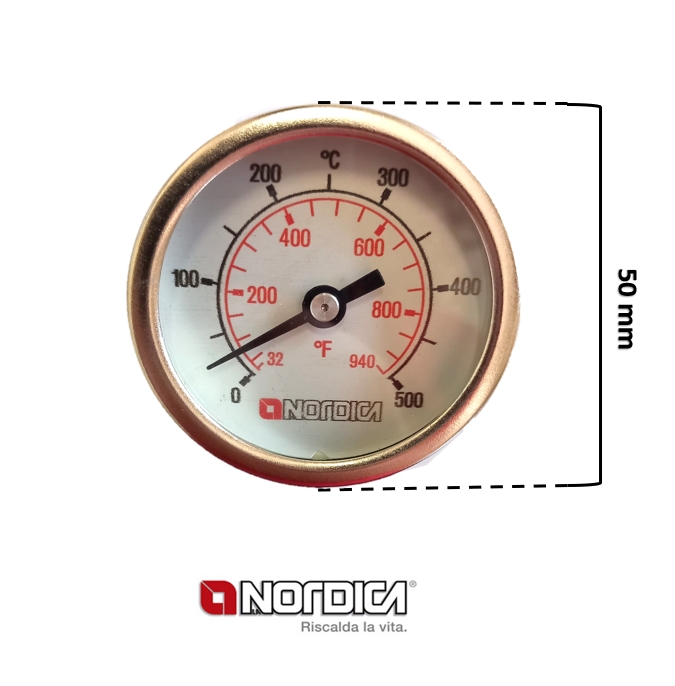 Termometro forno La Nordica diam. 50mm - Ferramenta Chinello Online